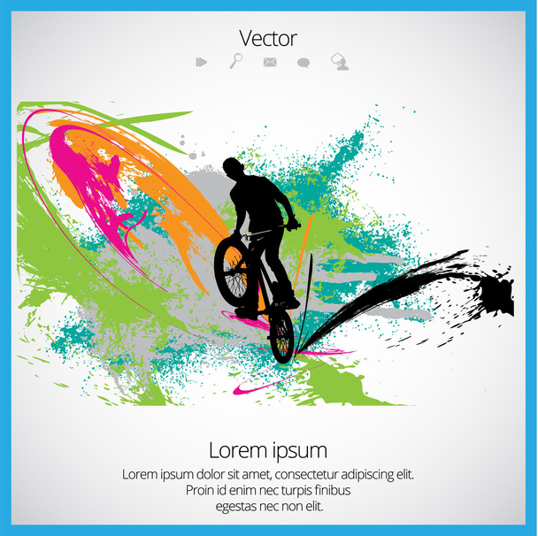 sportovní ilustrace - Vektor, obrázek