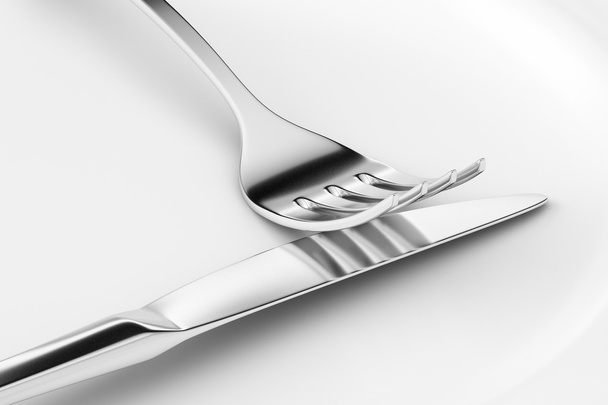 Knife and Fork - Foto, afbeelding