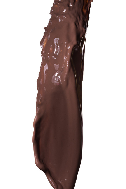Chocolate negro derretido
 - Foto, Imagen