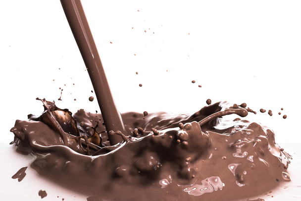 éclaboussure de chocolat chaud
 - Photo, image