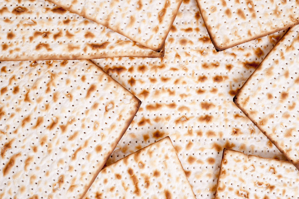 matza brood voor Pascha feest - Foto, afbeelding