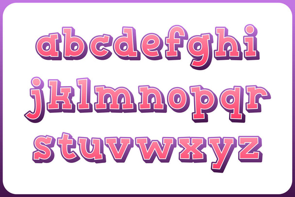 Vielseitige Sammlung von Buchstaben des Pop-Art-Alphabets für verschiedene Zwecke - Vektor, Bild
