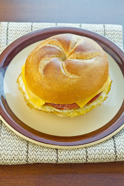 Taylor Kinkku aamiainen voileipä
 - Valokuva, kuva