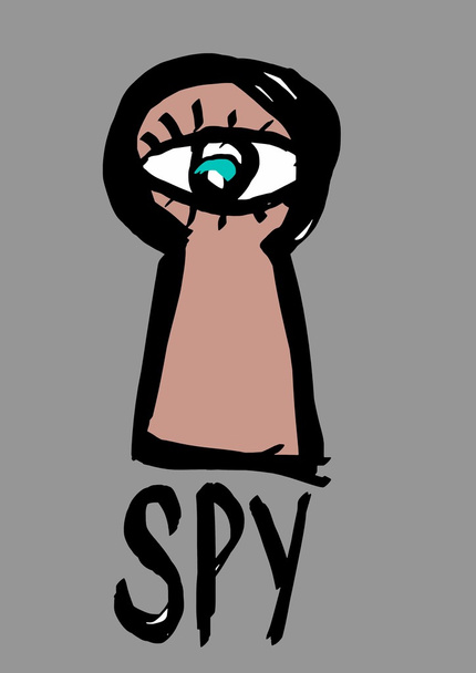Spioneren - Foto, afbeelding