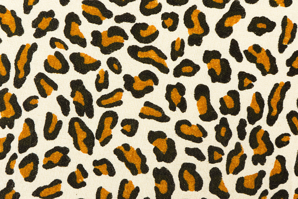 Leopard print achtergrondstructuur - Foto, afbeelding