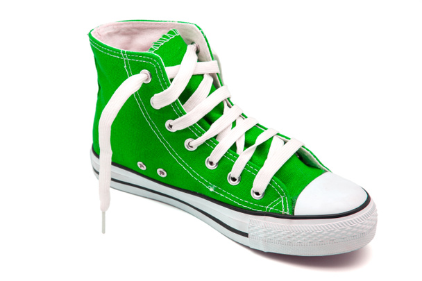 Green sports shoes  - Photo, Image