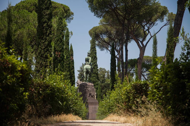 Vue sur Villa Borghese à Rome, Italie - Photo, image