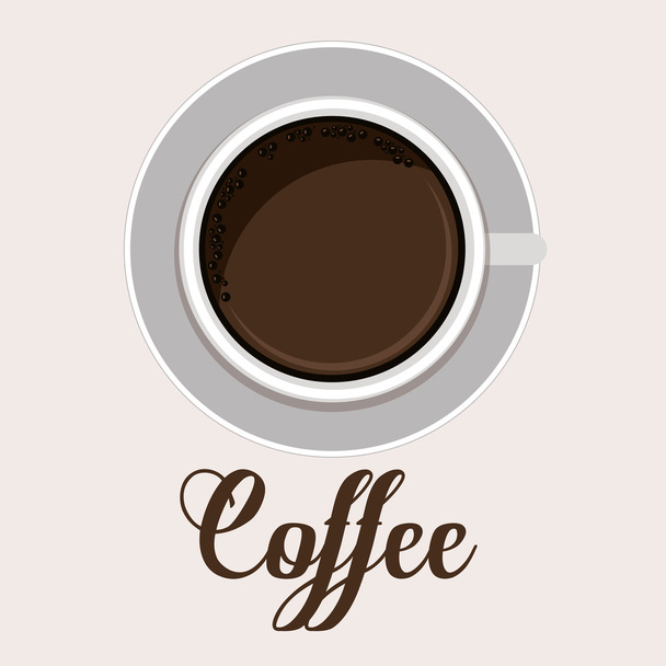 koffie ontwerp - Vector, afbeelding