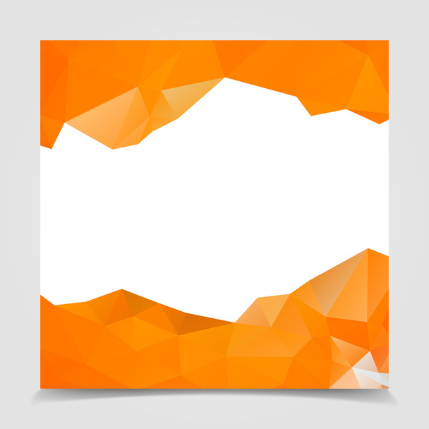 Geometric Orange  background - Foto, Imagen