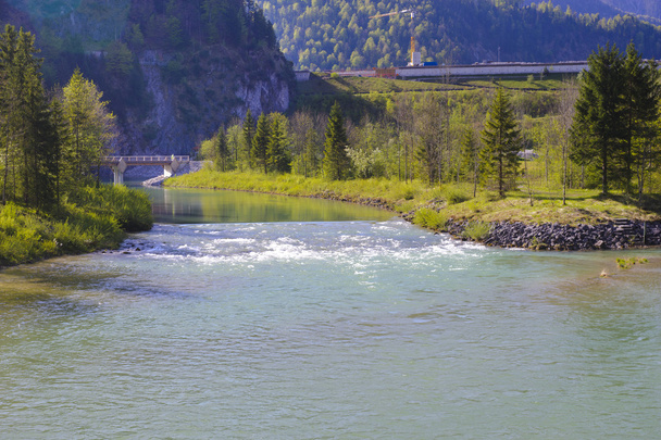 River Isar in Bavaria - Φωτογραφία, εικόνα