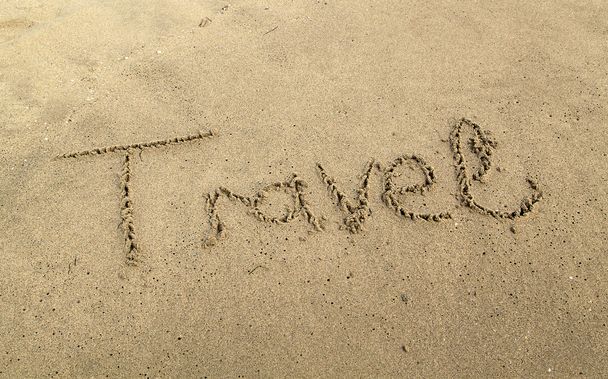 Word Written on Sand - Foto, Imagem