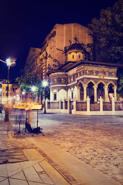 Igreja de Stavropoleos em Bucareste - Foto, Imagem