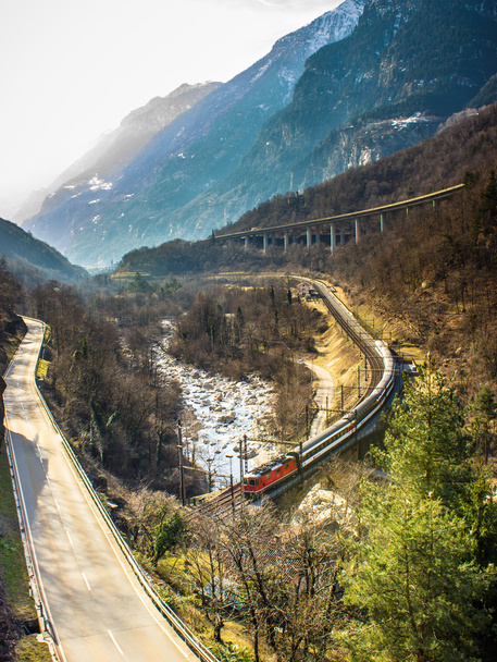 Swiss landscape - Photo, Image