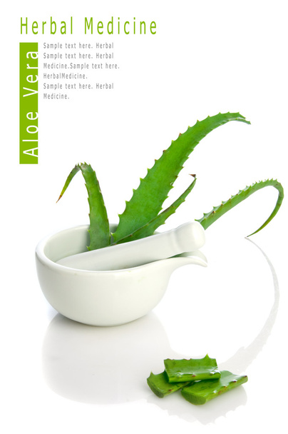 Aloe vera herbal medicine - Foto, Imagen