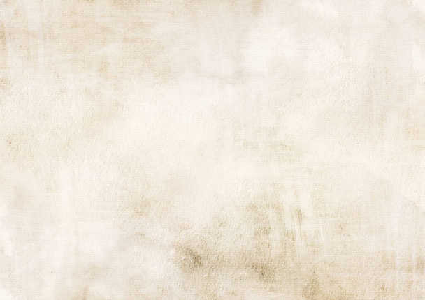 Старий фон текстури паперу, блідо-коричневий папір вінтажний з плямами в тоні сепії - Фото, зображення