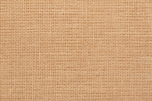 Canvas, natural burlap fabric texture background - Foto, afbeelding