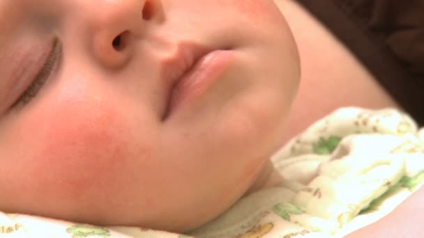 sleeping infant 7 8 - Footage, Video