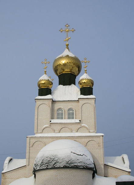 Ιερού ναού Αγίας Τριάδος στην Zheleznogorsk-Ilim. Περιφέρεια Ιρκούτσκ - Φωτογραφία, εικόνα