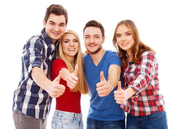 Group of happy young people - Photo, Image
