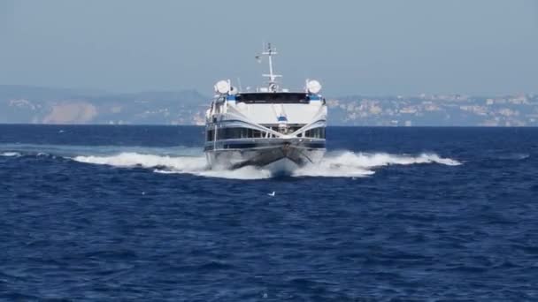 Ferry Arriving in Sorrento - Footage, Video