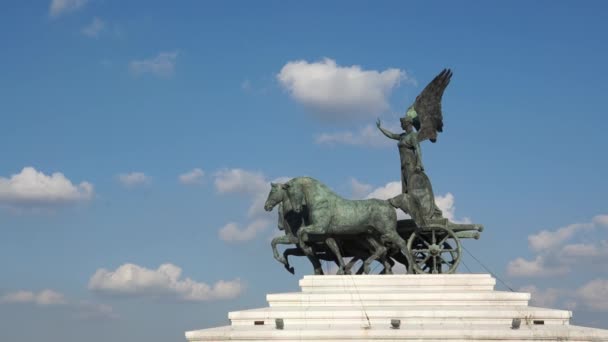 Victor Emmanuel Monument in Rome - Footage, Video