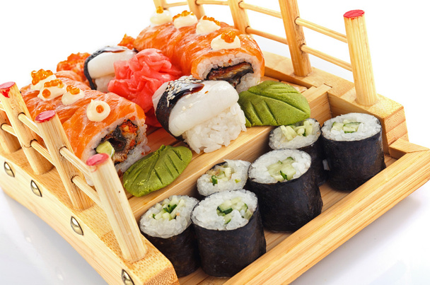 Sushi-Rollen - Foto, Bild