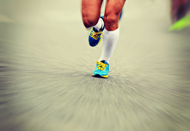 Atleta masculino correndo
 - Foto, Imagem