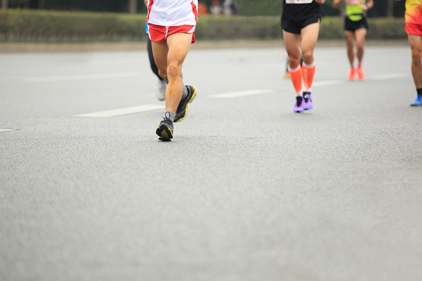 Athlètes masculins courir
 - Photo, image