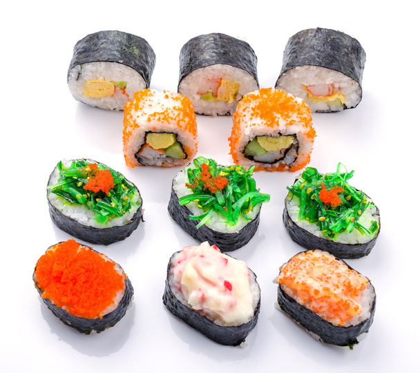 Sushi pieces collection - Foto, imagen