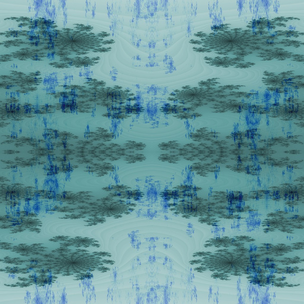 Абстрактний безшовний фрактальний синьо-сірий фон
 - Фото, зображення