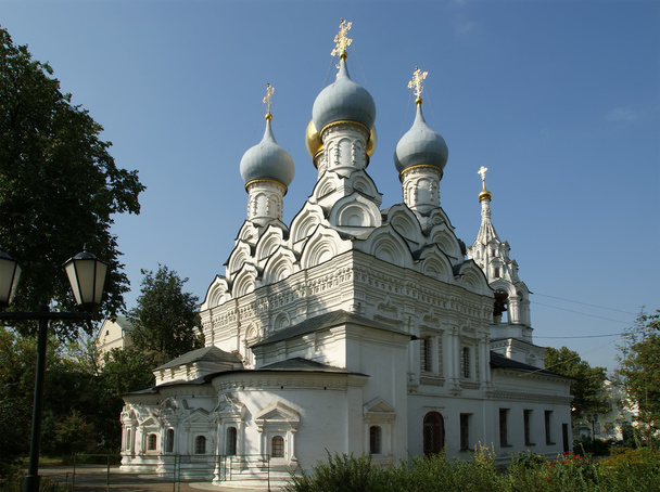Church of St. Nicholas in Pyzhah (1670), protected by the state, Moscow, Ru - 写真・画像