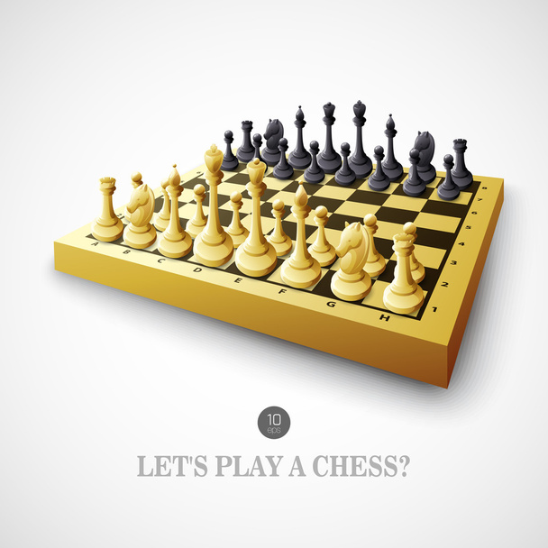 Chess. Vector illustration - Vector, Image