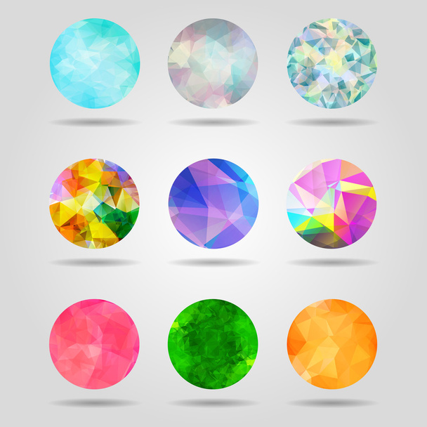 Set of abstract balls - Vetor, Imagem