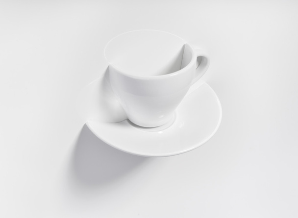 Half a cup. - Zdjęcie, obraz