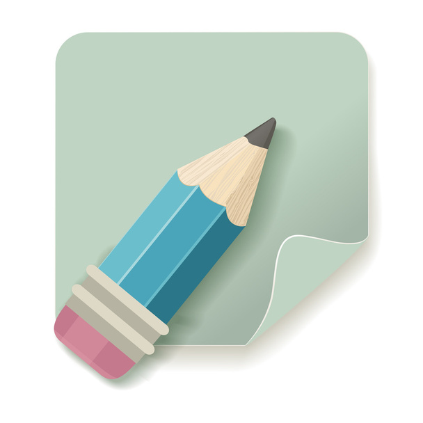 pencil icon  - Vecteur, image