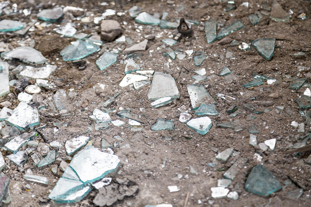 shards of glass for backgrounds and overlays - Photo, Image