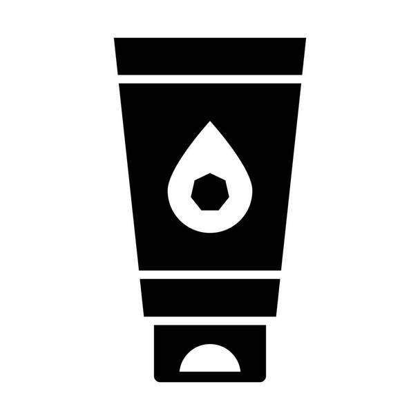 Cream Vector Glyph Icon für den persönlichen und kommerziellen Gebrauch - Vektor, Bild