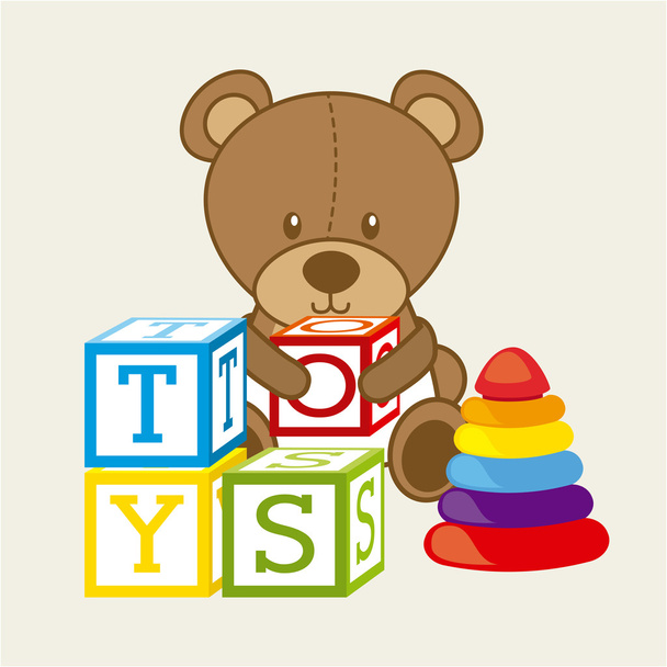 juguetes bebé
  - Vector, Imagen
