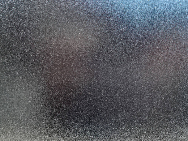 Frosted glass texture. Textured matte Glass background. Abstract surface. - Photo, Image