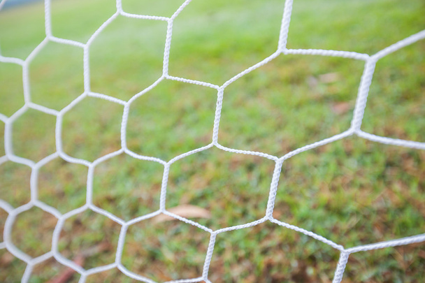 abstract soccer goal net pattern  - Foto, afbeelding