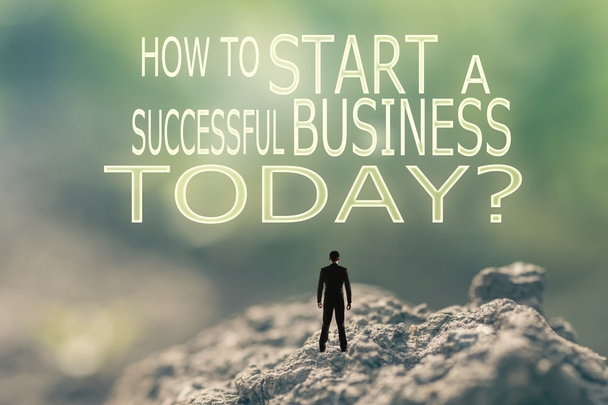 今日、成功するビジネスを開始する方法? - 写真・画像