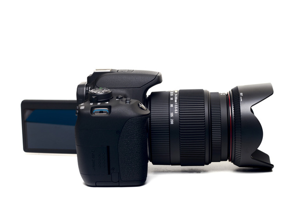 Moderne dslr fotografische camera - Foto, afbeelding