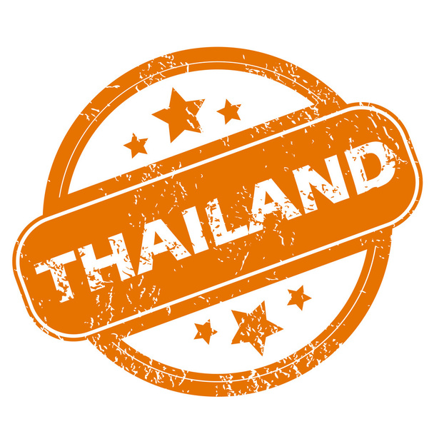 Thailand grunge icon - Vektor, kép