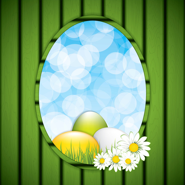 Easter background - Wektor, obraz