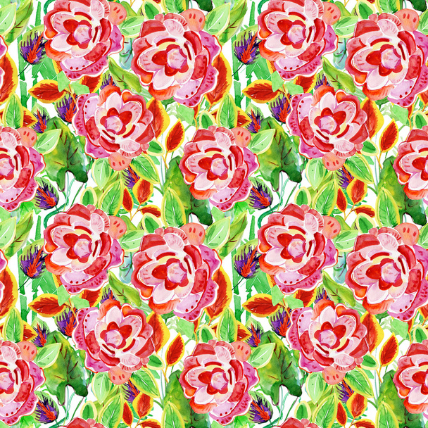 Blumen Hintergrund mit Blumen - Foto, Bild
