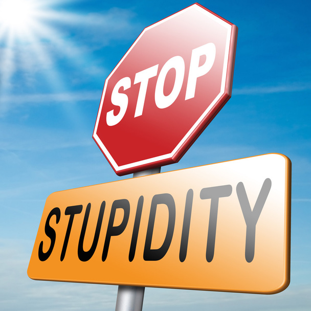 no stupidity - Photo, Image