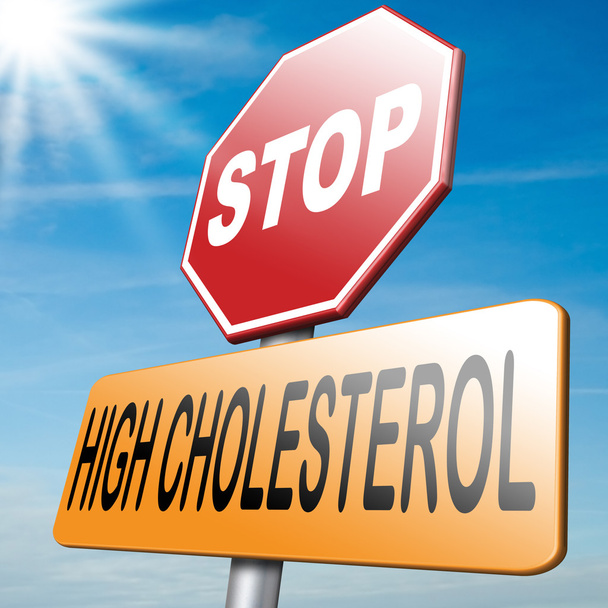 Cholesterol met hoog gehalte - Foto, afbeelding