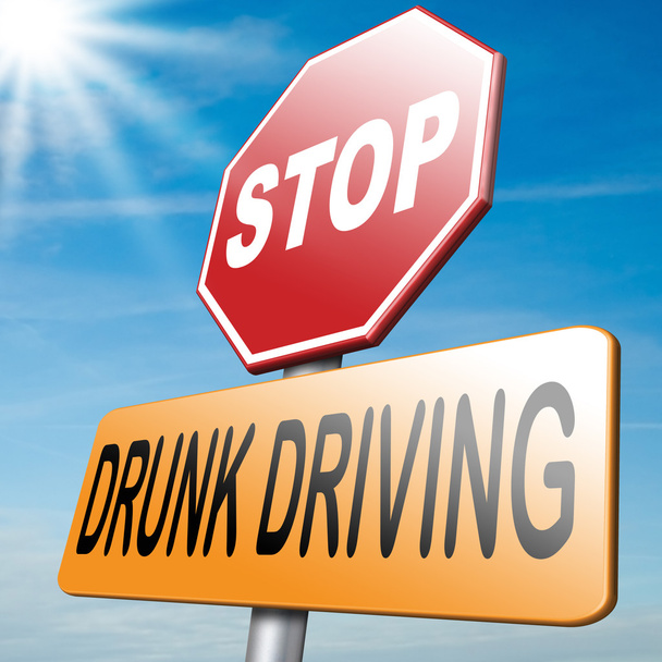 σταματήσει την οδήγηση υπό μέθη - Φωτογραφία, εικόνα