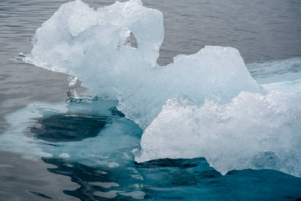 Glaciers are floating on Arctic Ocean  in Greenland - Photo, Image