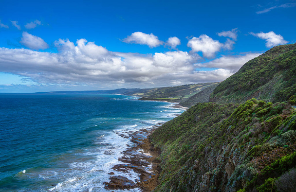Ландшафт Большой океанской дороги, Виктория, Австралия
 - Фото, изображение